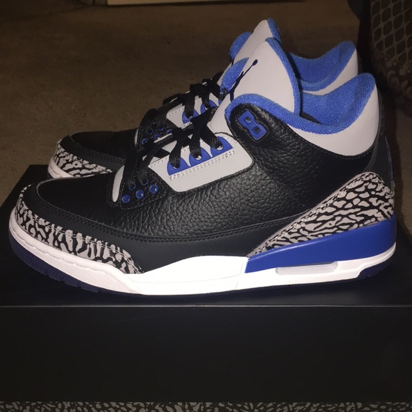 Air Jordan 3 “Sports Blue” - Picture 1 of 5